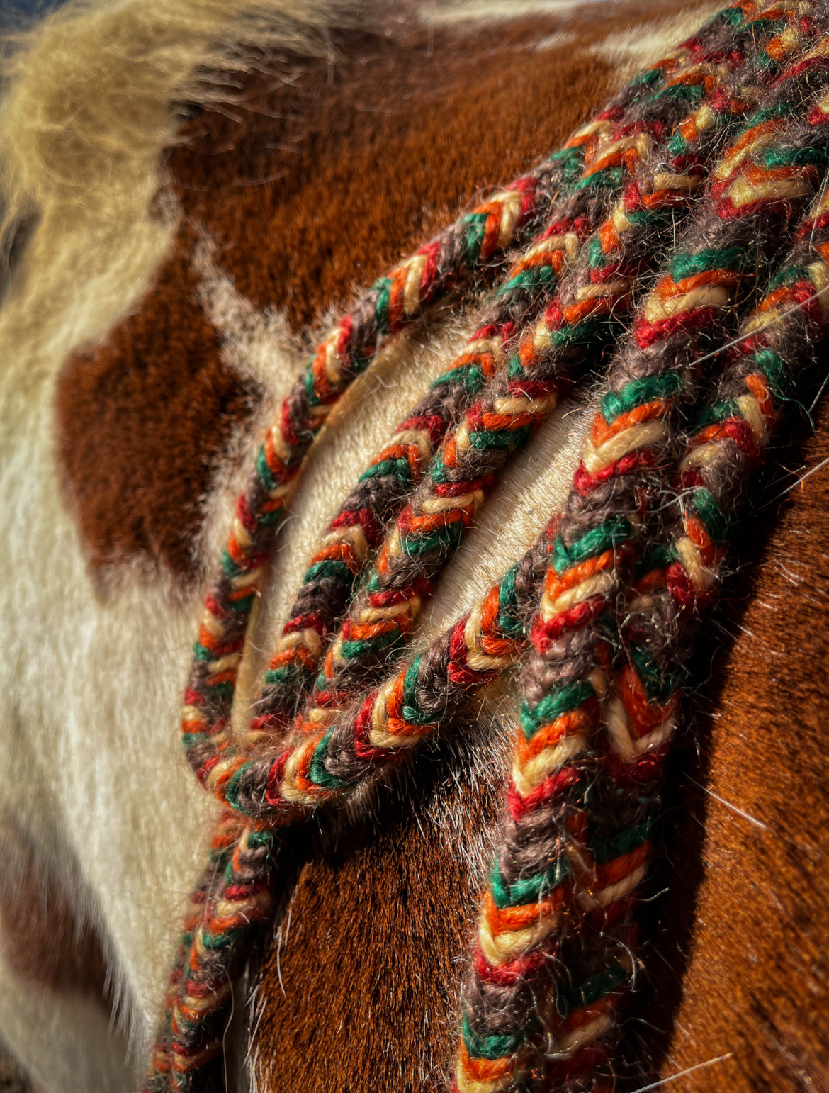 Mecate en mohair LEAF TWIST