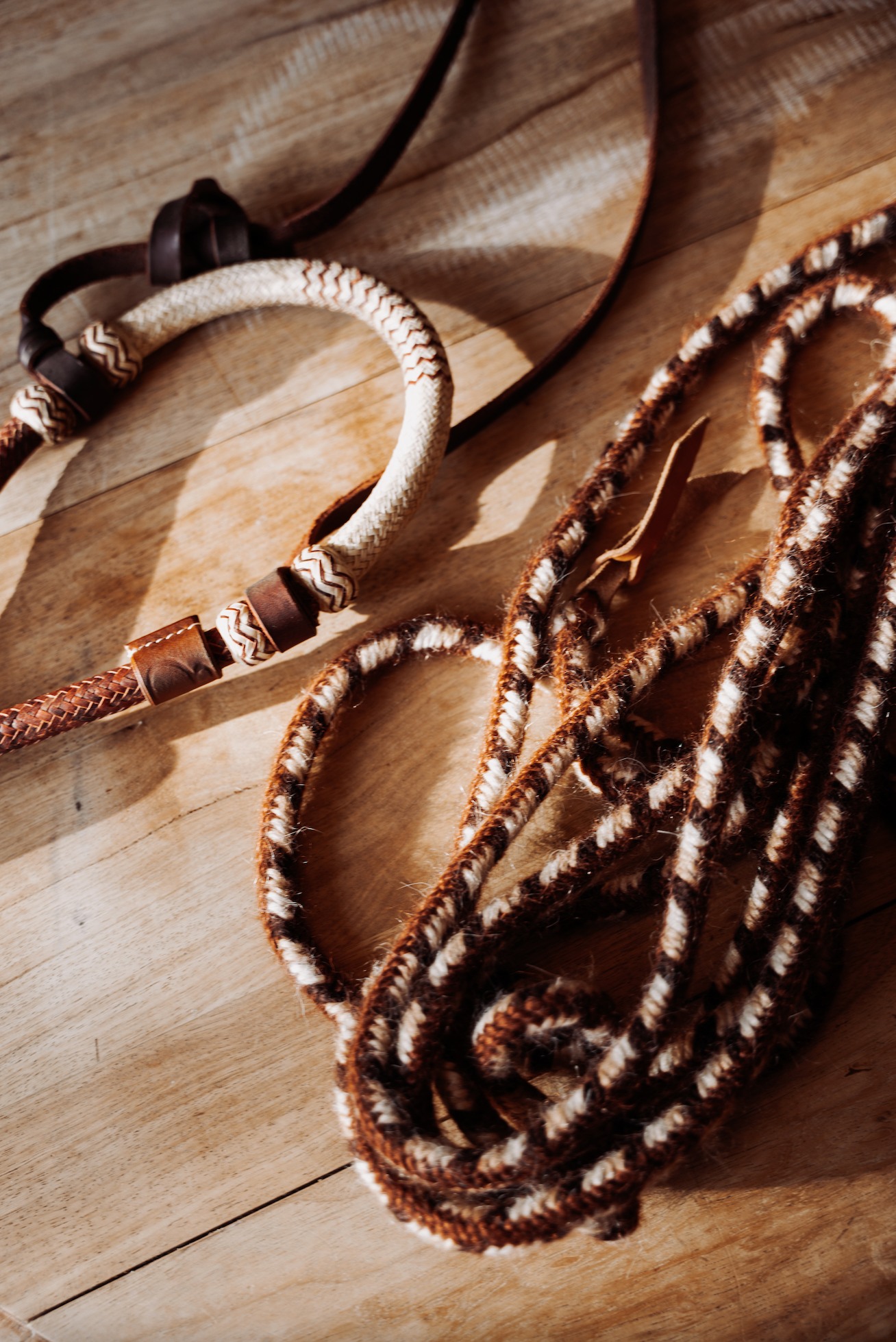 Mecate en mohair bosal