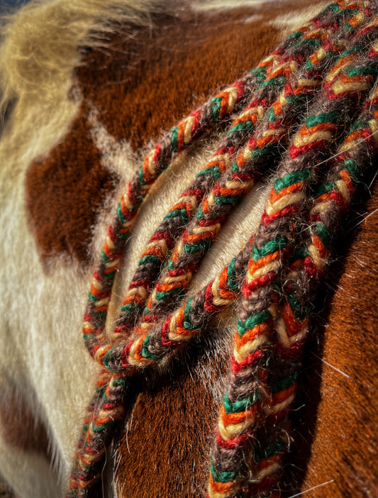 Mecate en mohair LEAF TWIST