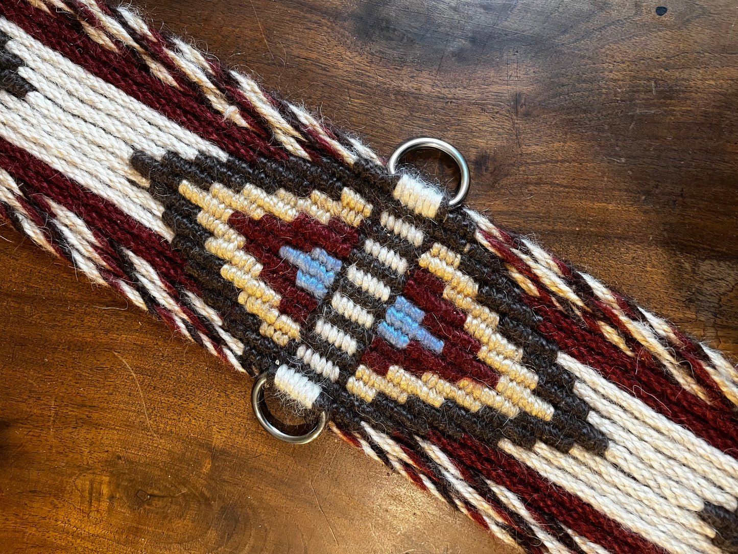 TWIST BURGUNDY - Sangle droite