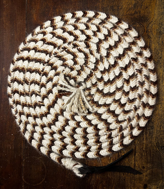 Mecate en mohair WHITE SAND TWIST